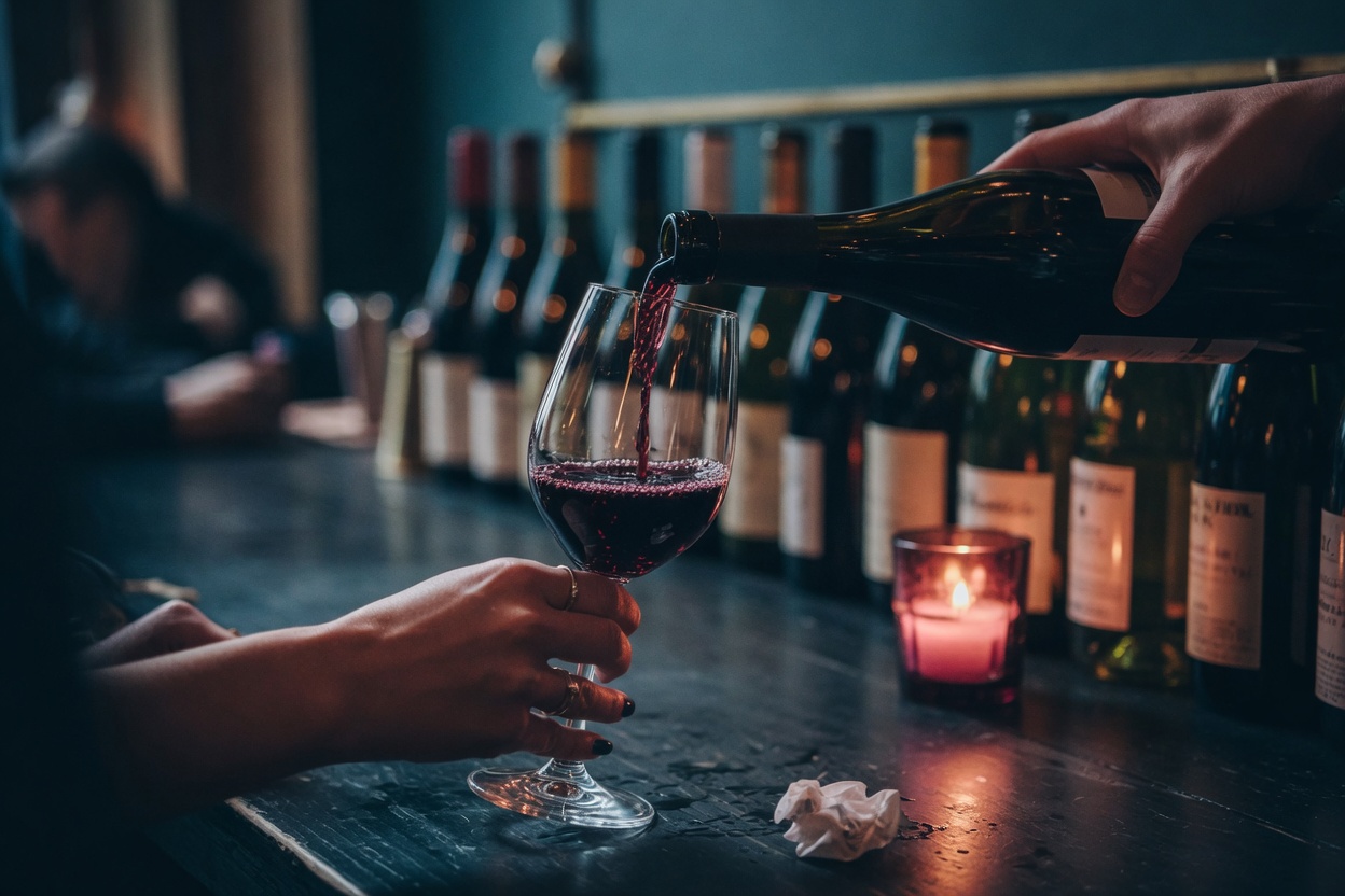 Service du vin — Station Mahalo